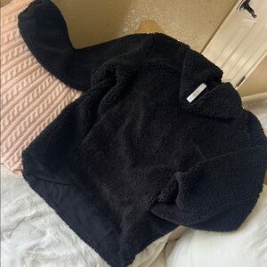 Lululemon Athletica Black Puffer Jacket